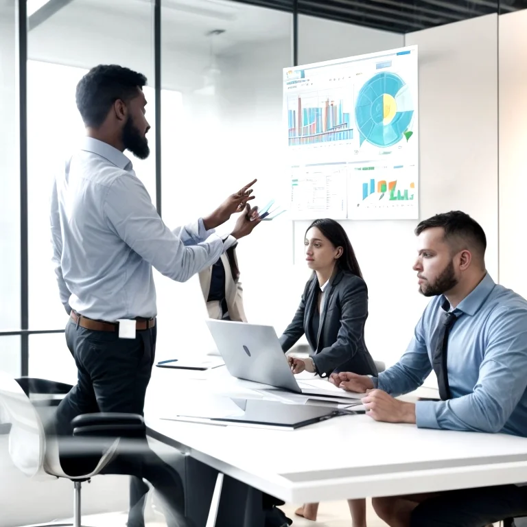 aibiznex AI business strategy illustration